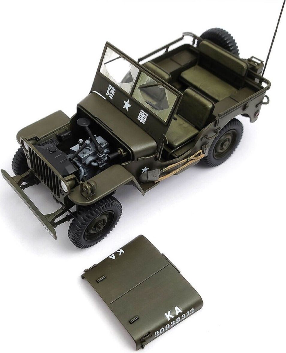 Zdjęcie U.S. Army 1/4 Ton 4x4 Utility Truck 1:24 Academy 13547