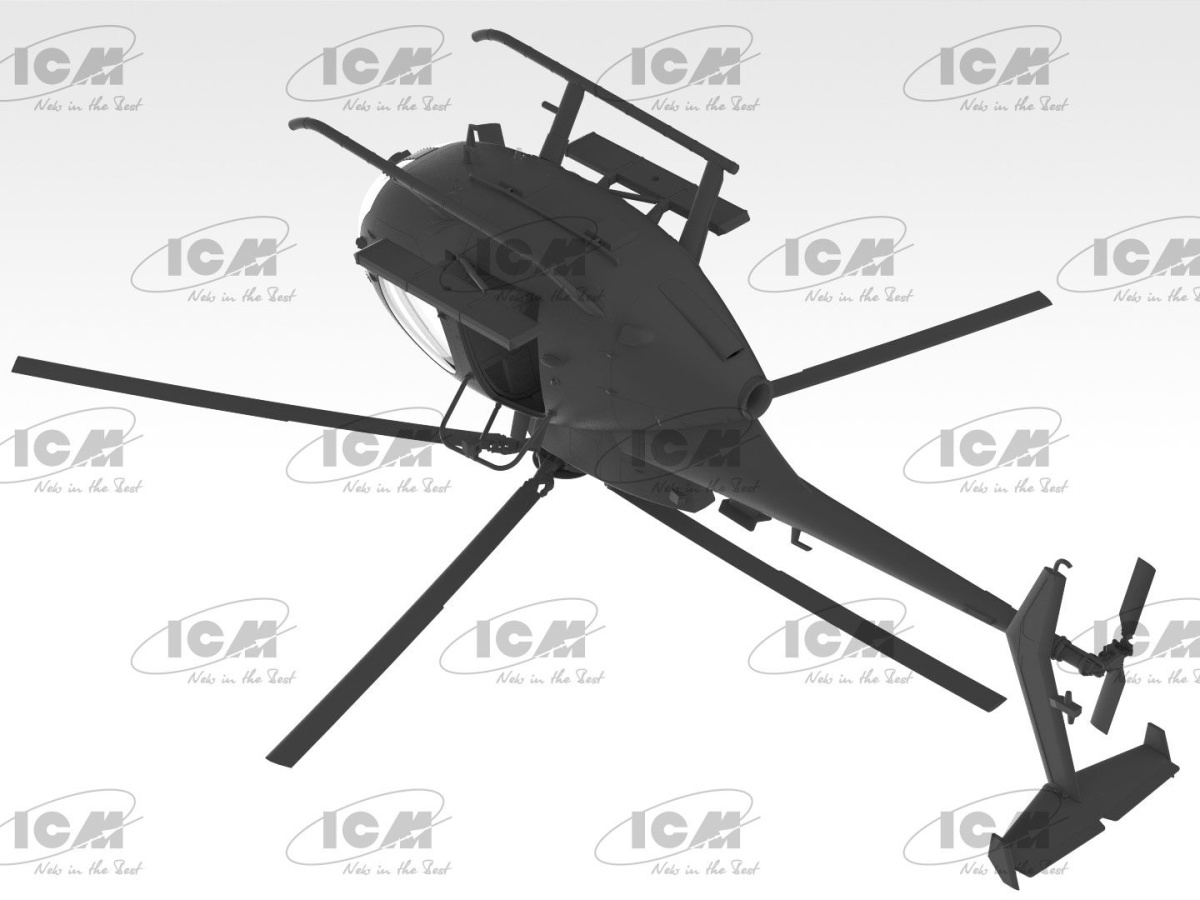 Zdjęcie MH-6J Little Bird 1:48 ICM 48369