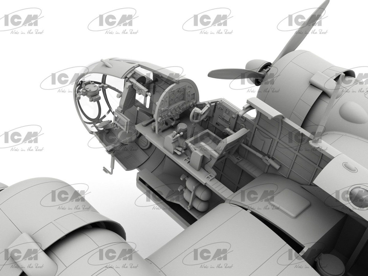 Zdjęcie HP.52 Hampden TB.Mk.I 1:48 ICM 48353