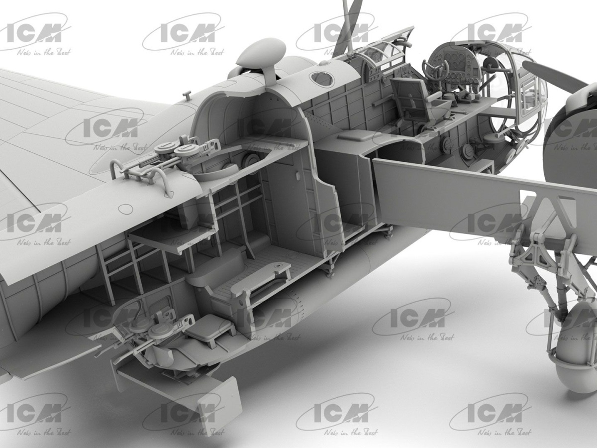 Zdjęcie HP.52 Hampden TB.Mk.I 1:48 ICM 48353