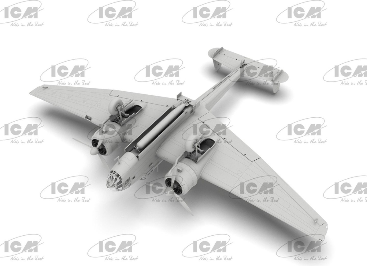 Zdjęcie HP.52 Hampden TB.Mk.I 1:48 ICM 48353
