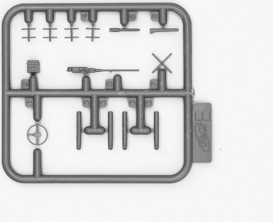 Zdjęcie Nocne myśliwce Luftwaffe (Messerschmitt Bf-109 E-4 / Fw-189 A-1 / Do-17 Z-10) 1:72 ICM 72209