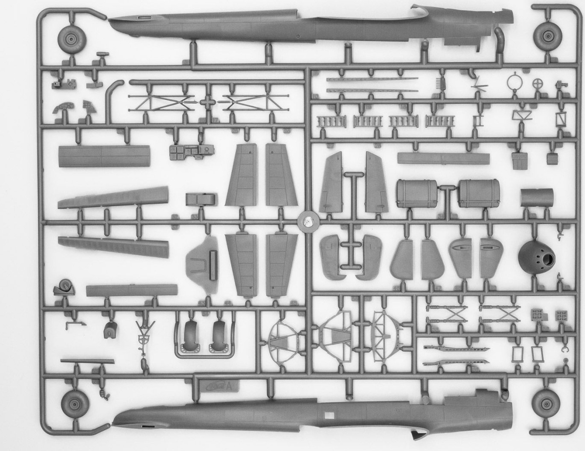 Zdjęcie Nocne myśliwce Luftwaffe (Messerschmitt Bf-109 E-4 / Fw-189 A-1 / Do-17 Z-10) 1:72 ICM 72209