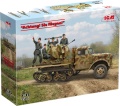 Zdjęcie Achtung! Sie fliegen! Sd.Kfz.3b z 2 cm Flak 38 i załogą 1:35 ICM 35407