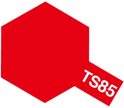 Zdjęcie główne produktu Tamiya 85085 TS-85 Bright Mica Red Spray TS85