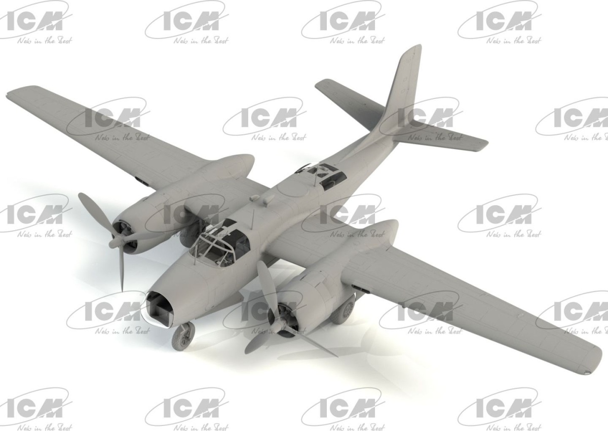 Zdjęcie JD-1D Invader 1:48 ICM 48287