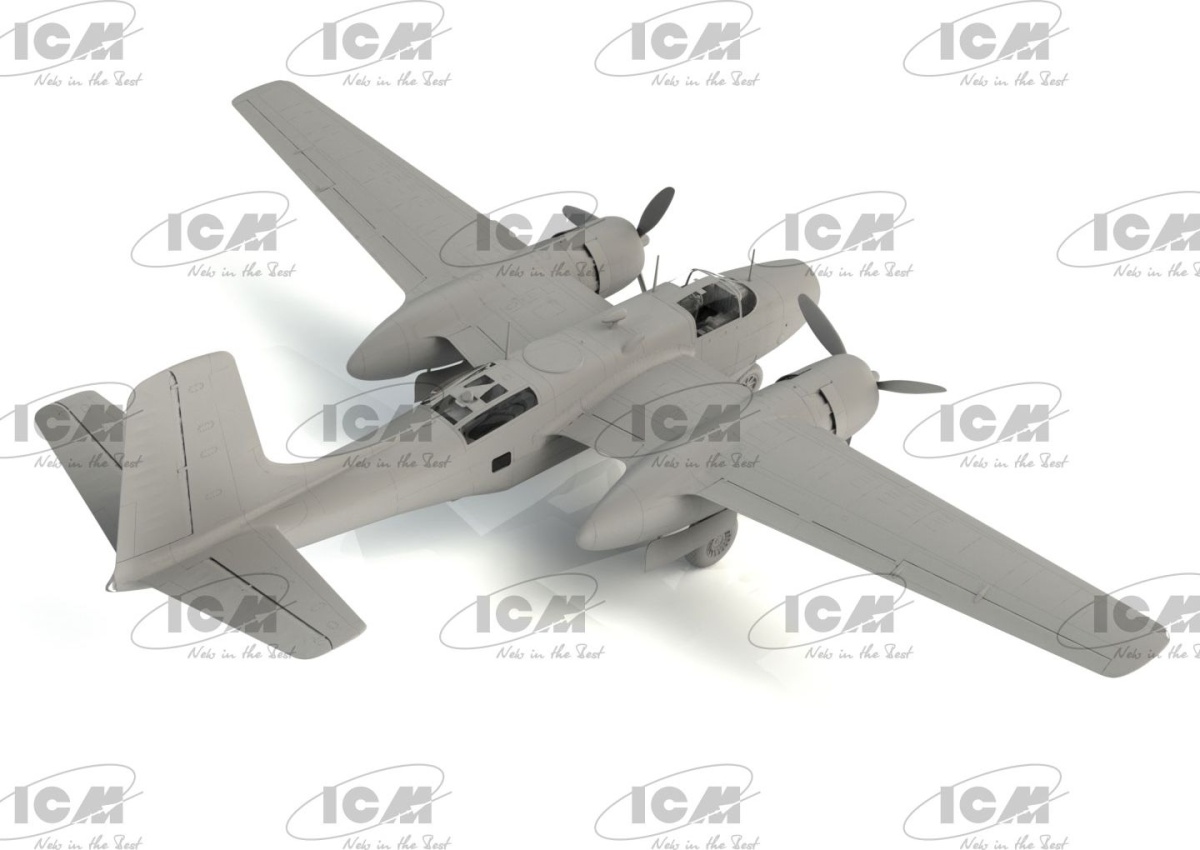 Zdjęcie JD-1D Invader 1:48 ICM 48287