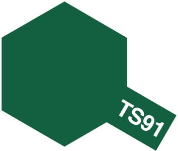 Zdjęcie główne produktu Tamiya 85091 TS-91 Dark Green (JGSDF) Spray TS91