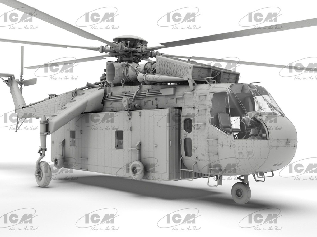 Zdjęcie Ch-54A Tarhe z uniwersalną kapsułą wojskową 1:35 ICM 53057