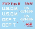Zdjęcie FWD Type B WWI US Army Truck 1:35 ICM 35655