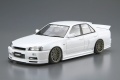 Zdjęcie dodatkowe produktu Nissan Skyline URAS ER34 Type-R '01 1:25 Aoshima 055342