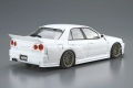 Zdjęcie dodatkowe produktu Nissan Skyline URAS ER34 Type-R '01 1:25 Aoshima 055342