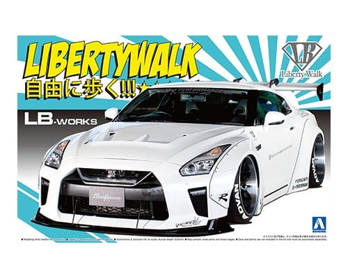 Zdjęcie główne produktu Nissan LB Works R35 GT-R Type 1.5 1:24 Aoshima 055908
