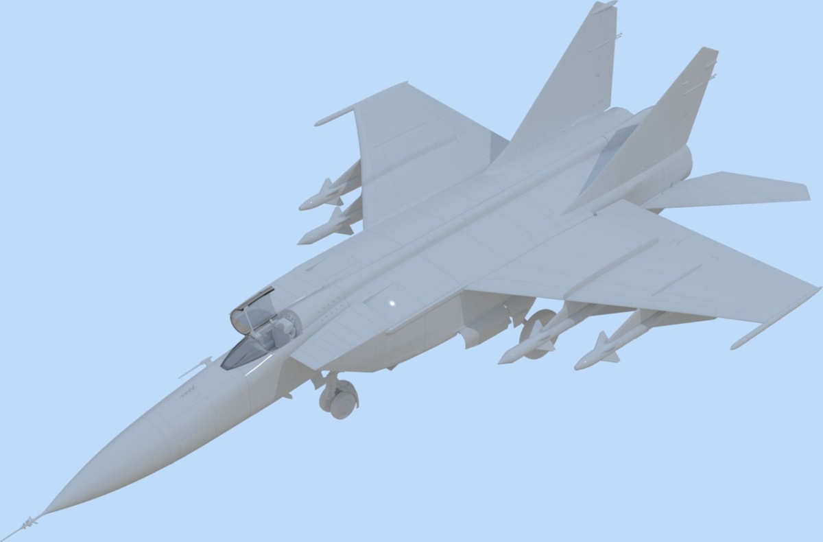 Zdjęcie MiG-25 PD 1:48 ICM 48903