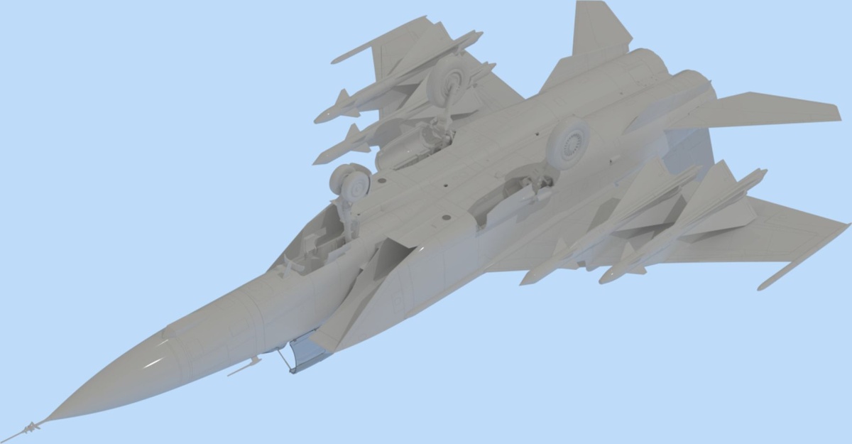 Zdjęcie MiG-25 PD 1:48 ICM 48903