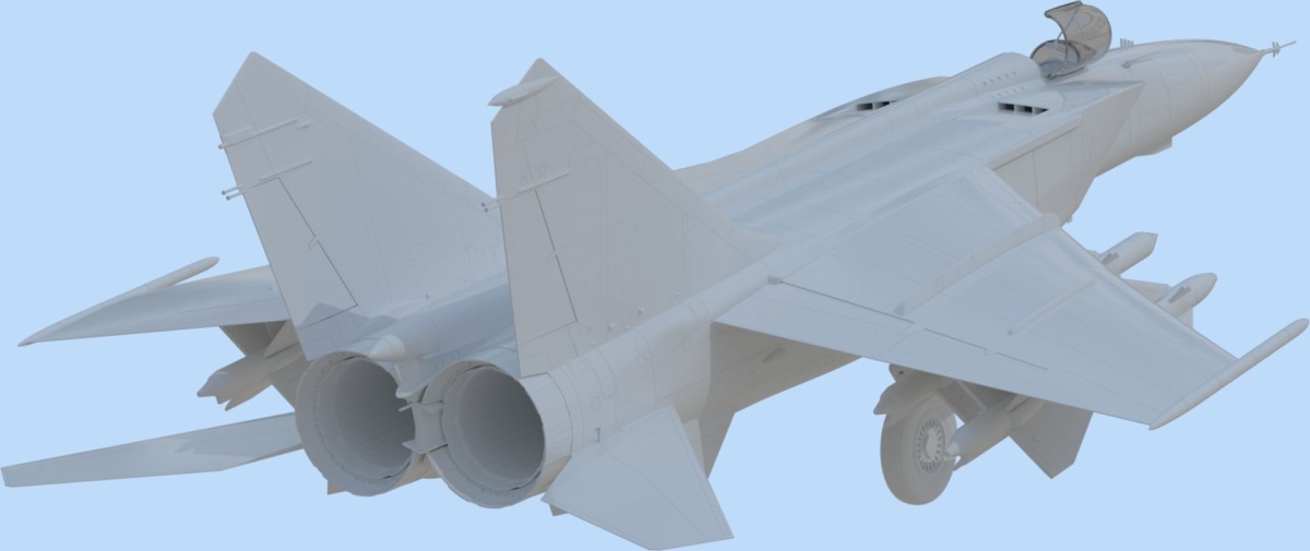 Zdjęcie MiG-25 PD 1:48 ICM 48903