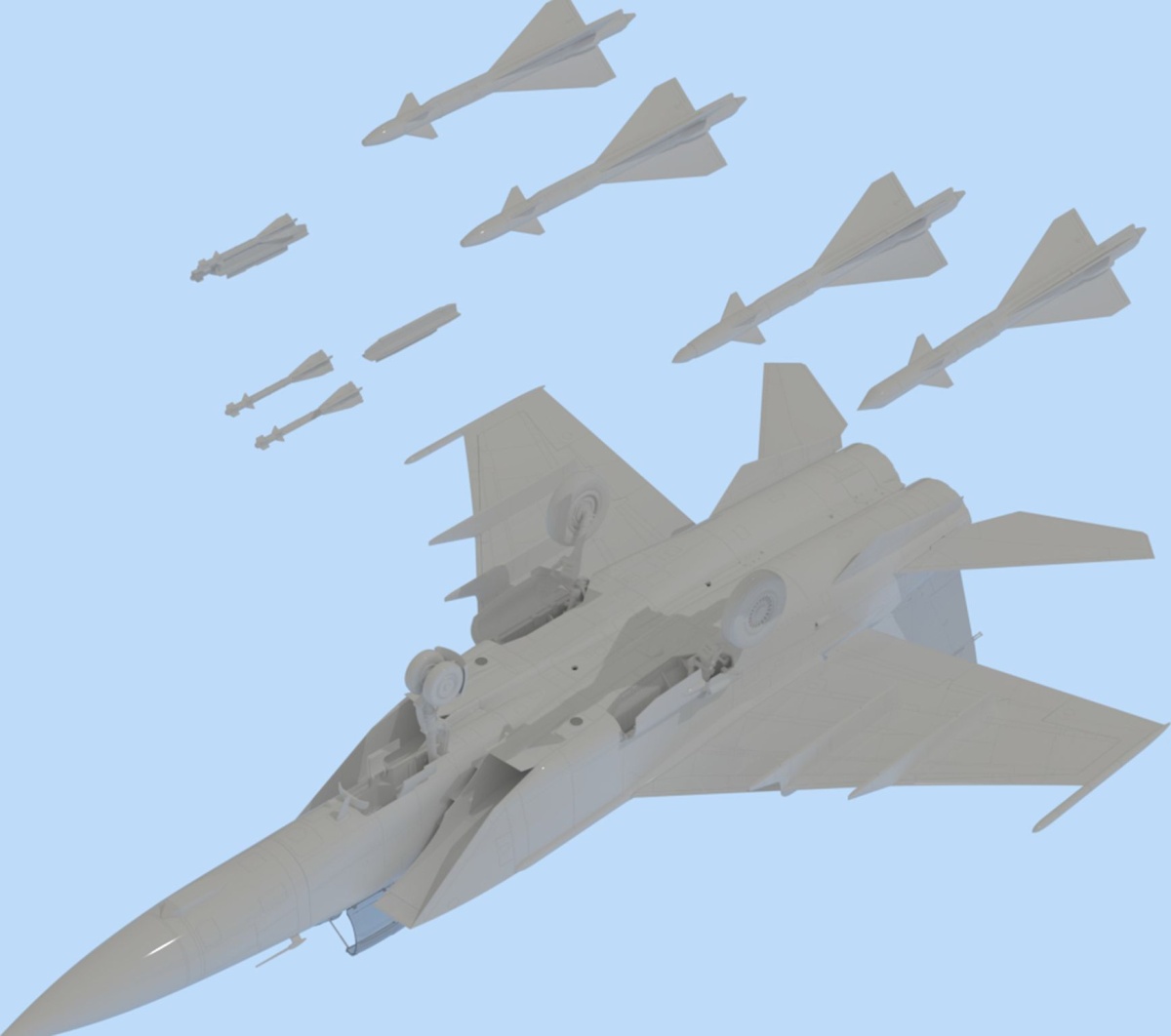 Zdjęcie MiG-25 PD 1:48 ICM 48903