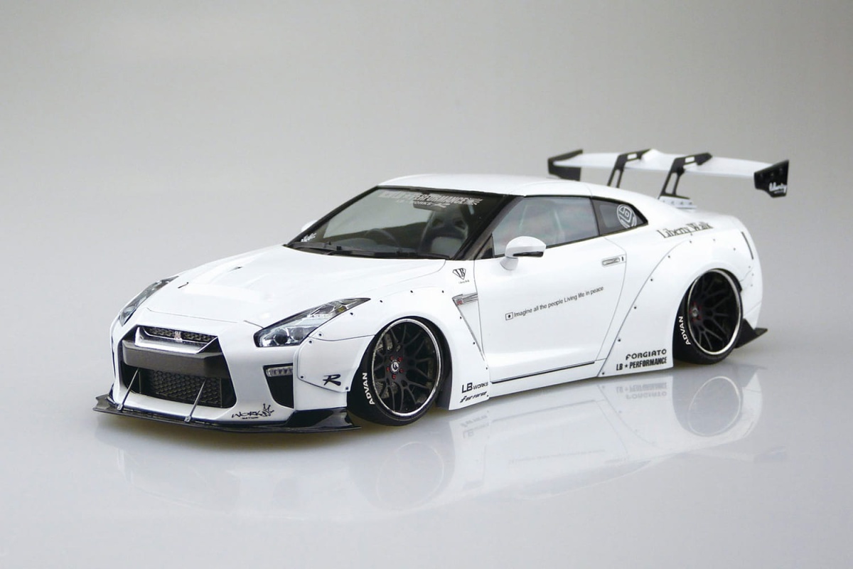 Zdjęcie dodatkowe produktu Nissan LB Works R35 GT-R Type 1.5 1:24 Aoshima 055908