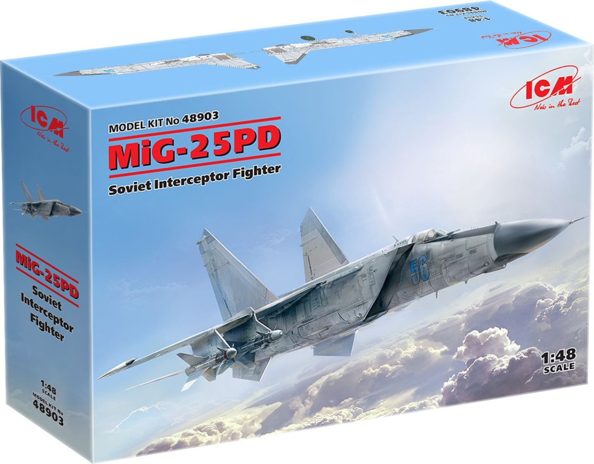 Zdjęcie MiG-25 PD 1:48 ICM 48903