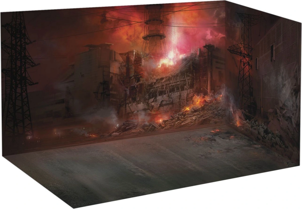 Zdjęcie Czarnobyl set 2 "Strażacy" (wóz strażacki AC-40-137A, 4 figurki i diorama) 1:35 ICM 35902