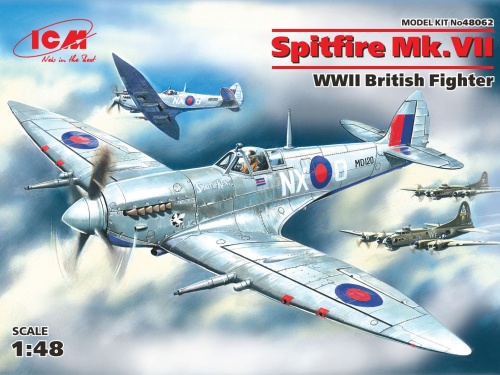 Spitfire Mk VII 1:48 ICM 48062