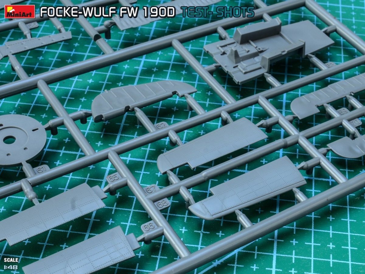 Zdjęcie Focke-Wulf Fw 190D-9 Mimetall Prod. 1:48 MiniArt 48040