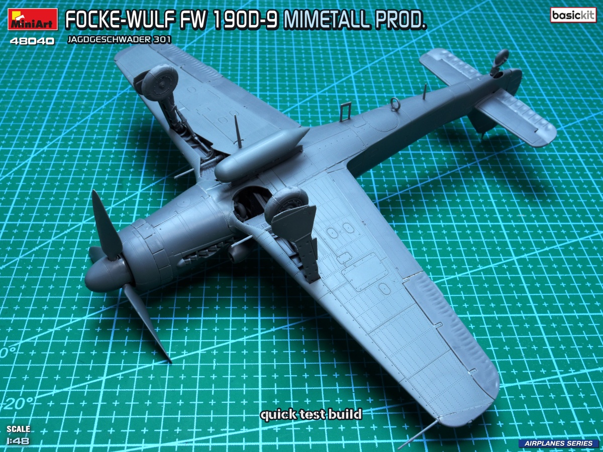 Zdjęcie Focke-Wulf Fw 190D-9 Mimetall Prod. 1:48 MiniArt 48040