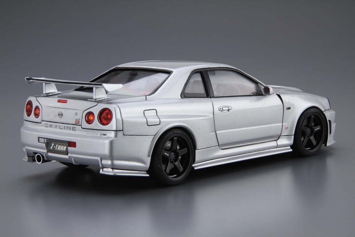 Zdjęcie dodatkowe produktu Nissan Skyline R34 GT-R Nismo Z-tune '04 1:24 Aoshima 058312