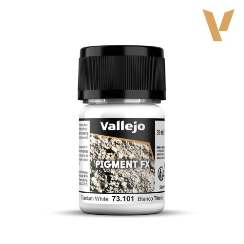 Vallejo 73101 Modeling Pigment Titanium White 35 ml