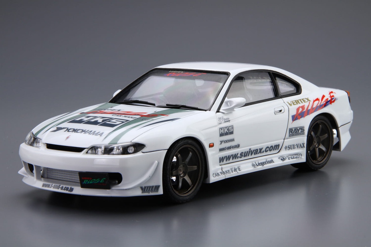 Zdjęcie dodatkowe produktu Nissan Silvia S15 Vertex '99 1:24 Aoshima 058381