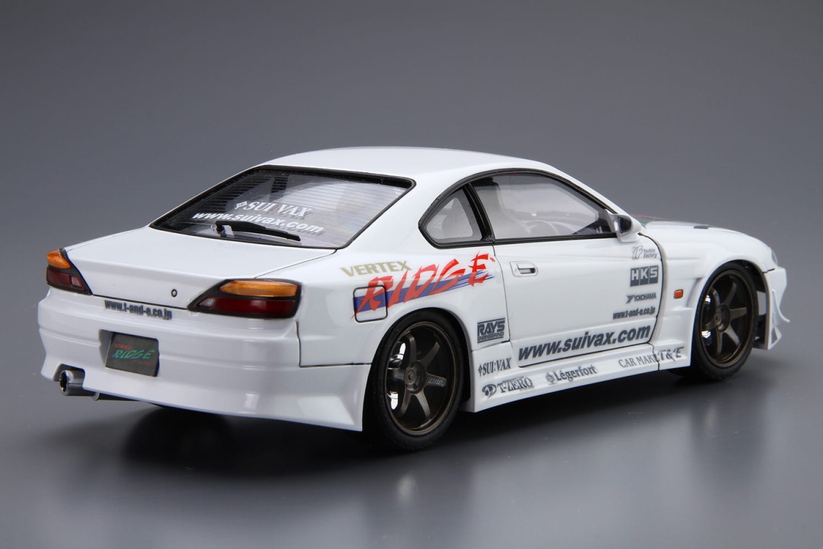 Zdjęcie dodatkowe produktu Nissan Silvia S15 Vertex '99 1:24 Aoshima 058381