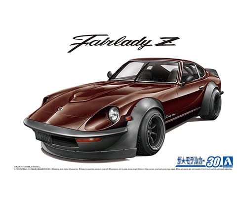Zdjęcie główne produktu Nissan S30 Fairlady Z Aero Custom 1:24 Aoshima 058442