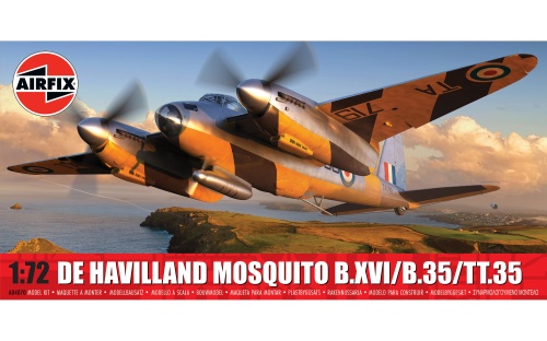de Havilland Mosquito B.XVI/B.35/TT.35 1:72 Airfix 04070