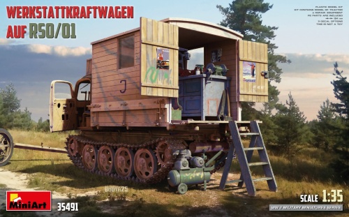 Workshop motor vehicle on RSO/01 1:35 MiniArt 35491