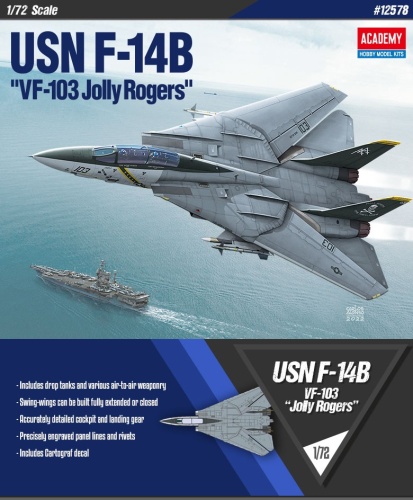 USN F-14B VF-103 Jolly Rogers 1:72 Academy 12578