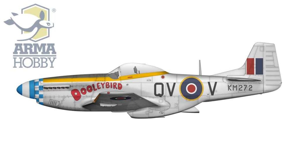 Zdjęcie P-51K Mustang 1:72 Arma Hobby 70071