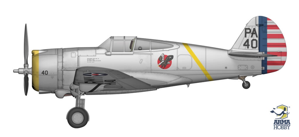 Zdjęcie Curtiss P-36C 1:72 Arma Hobby 70082