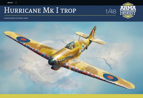 Hurricane Mk I Trop 1:48 Arma Hobby 40016