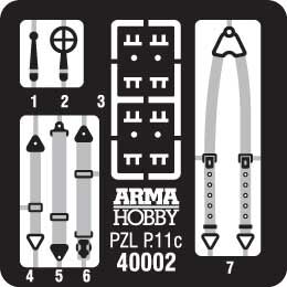 Zdjęcie PZL P.11c 1:48 Arma Hobby 40002