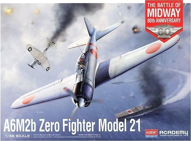Zdjęcie Mitsubishi A6M2b Zero Fighter Model 21 1:48 Academy 12352