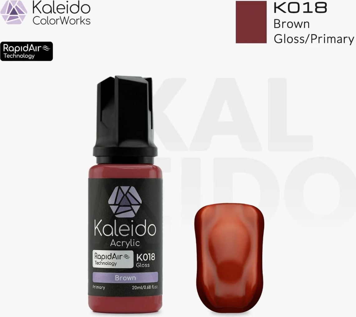 Zdjęcie Kaleido KLDK018 Brown Gloss farba 20ml