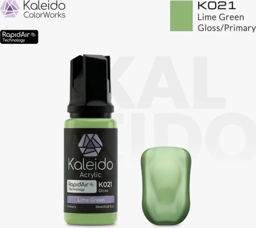 Kaleido K021 Lime Green Gloss paint 20ml