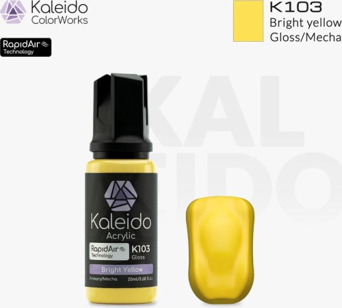 Kaleido K103 Bright Yellow paint 20ml