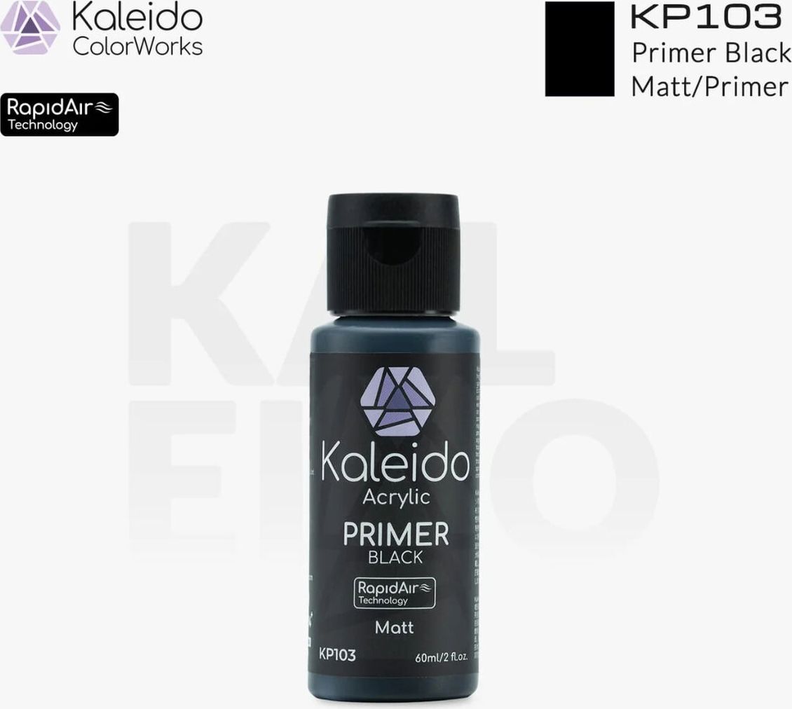 Zdjęcie Kaleido KLDKP103 Primer Black Matt farba 60ml KP103