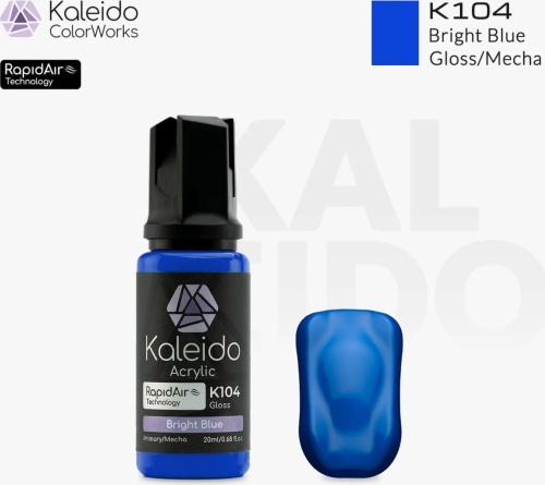 Kaleido K104 Bright Blue paint 20ml