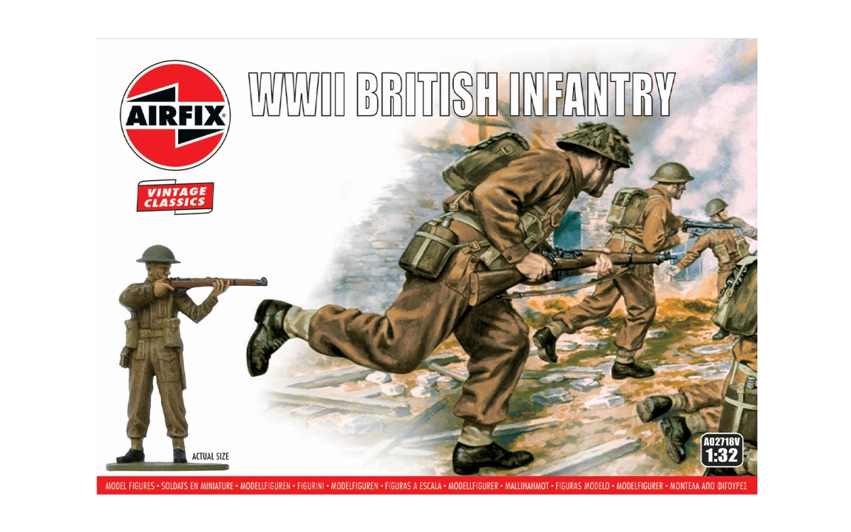Zdjęcie WWII British Infantry 1:32 Airfix 02718V