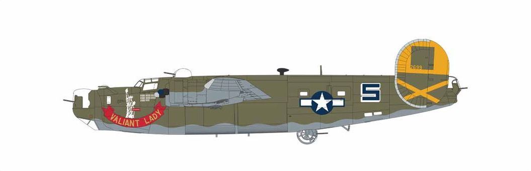 Zdjęcie Consolidated B-24H Liberator 1:72 Airfix 09010