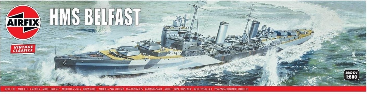 Zdjęcie HMS Belfast 1:600 Airfix 04212V