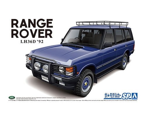 Land Rover LH36D Range Rover ƒ'92 1:24 Aoshima 061374
