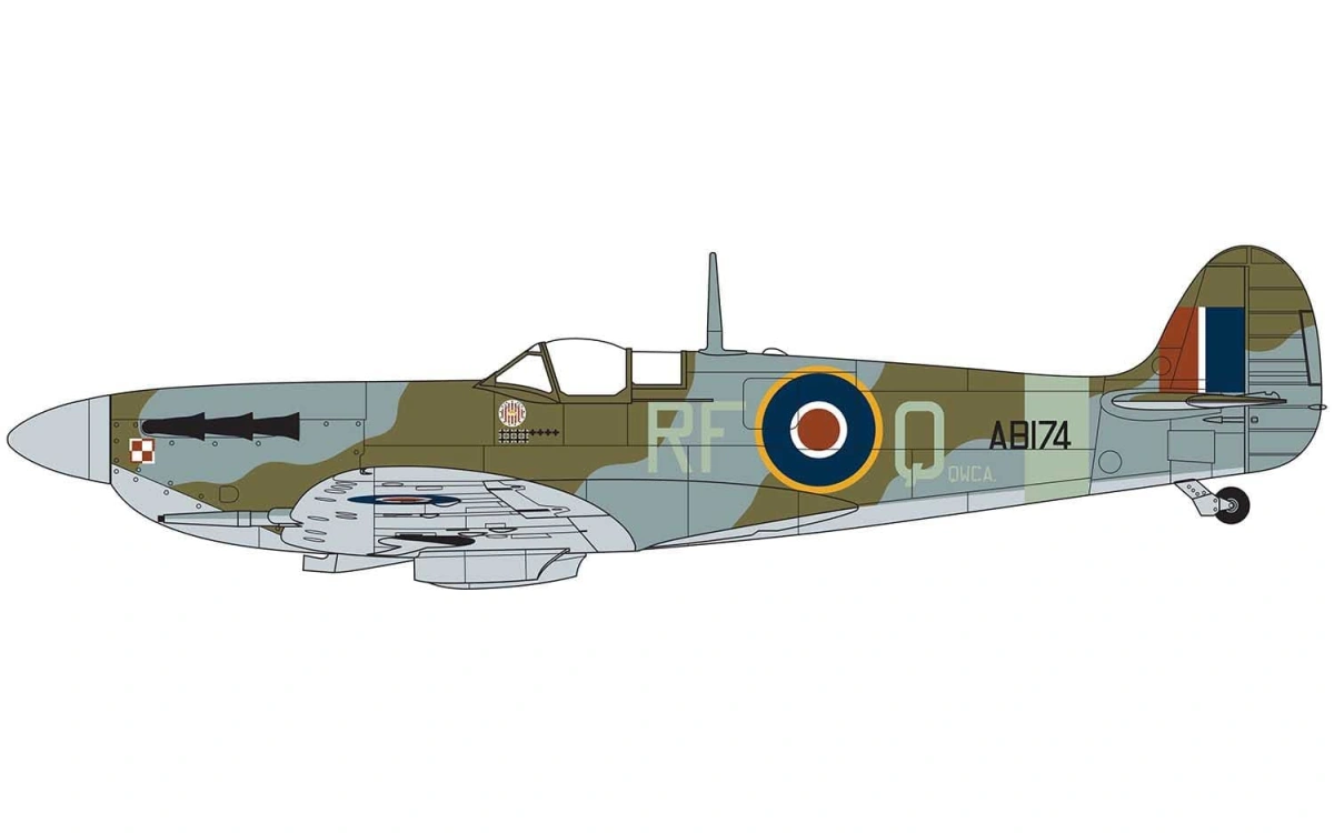 Zdjęcie Supermarine Spitfire MkVc 1:72 Airfix 55001